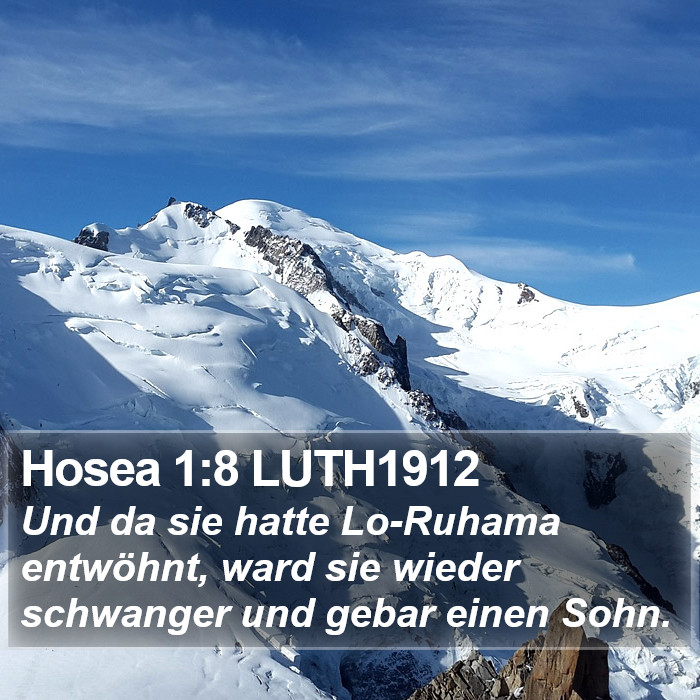 Hosea 1:8 LUTH1912 Bible Study