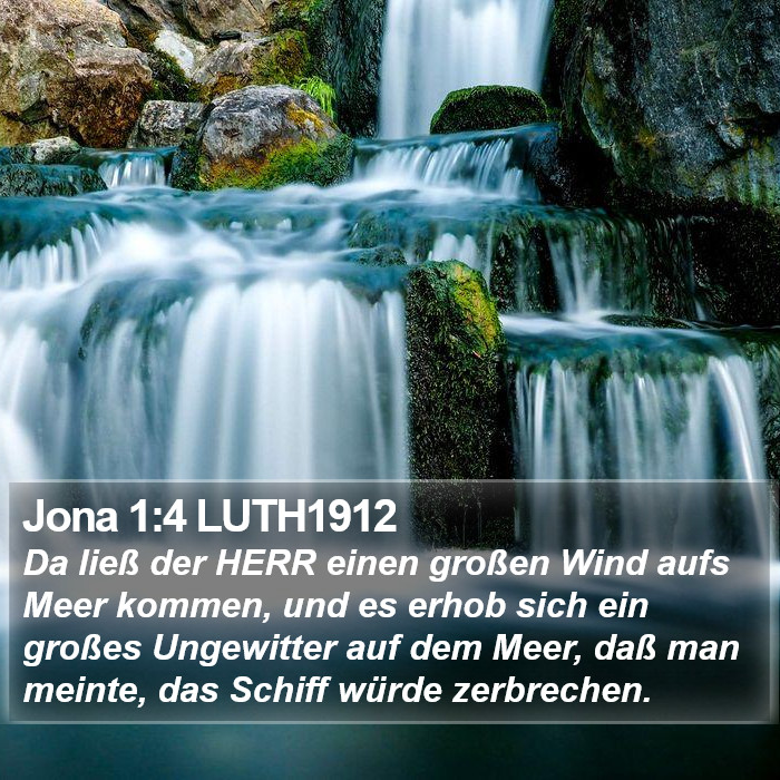 Jona 1:4 LUTH1912 Bible Study