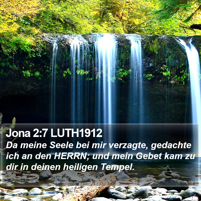 Jona 2:7 LUTH1912 Bible Study