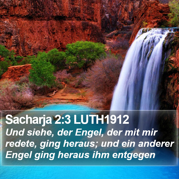 Sacharja 2:3 LUTH1912 Bible Study