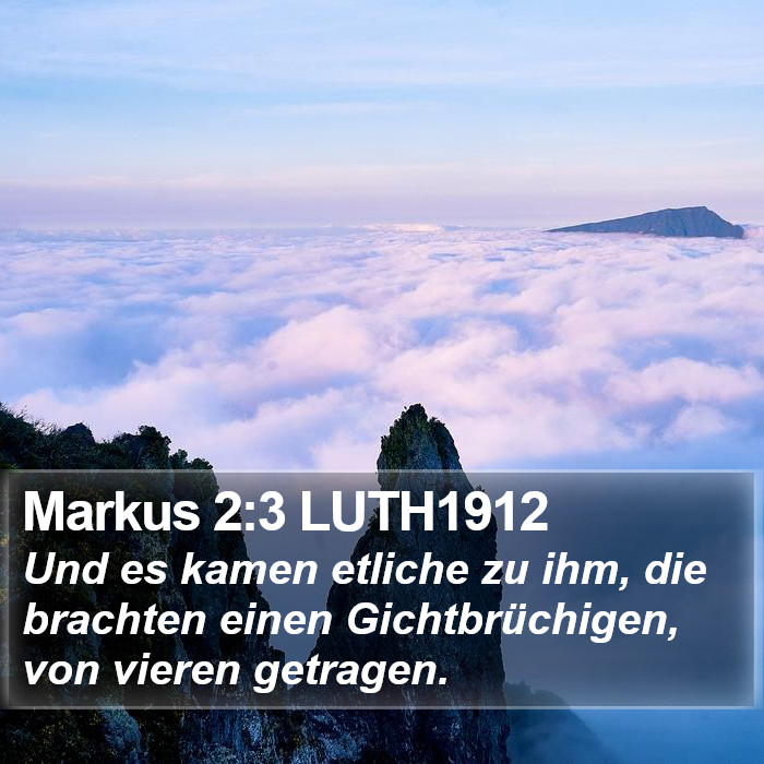 Markus 2:3 LUTH1912 Bible Study