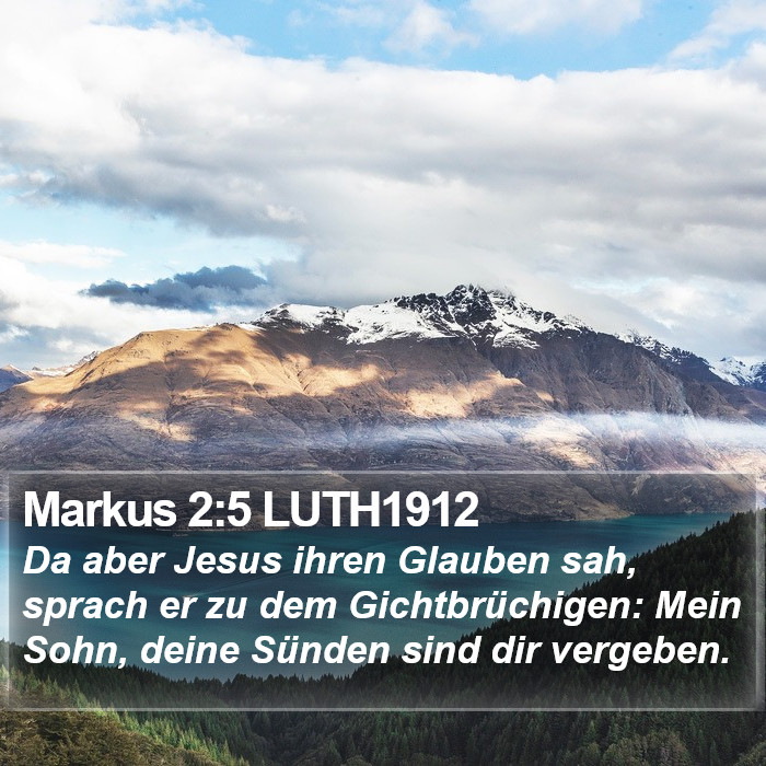 Markus 2:5 LUTH1912 Bible Study