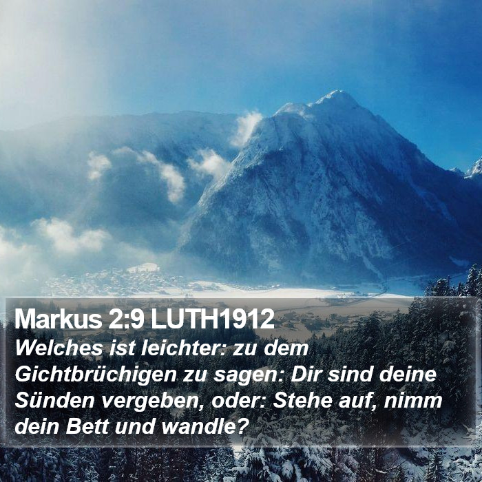 Markus 2:9 LUTH1912 Bible Study