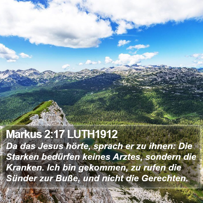 Markus 2:17 LUTH1912 Bible Study