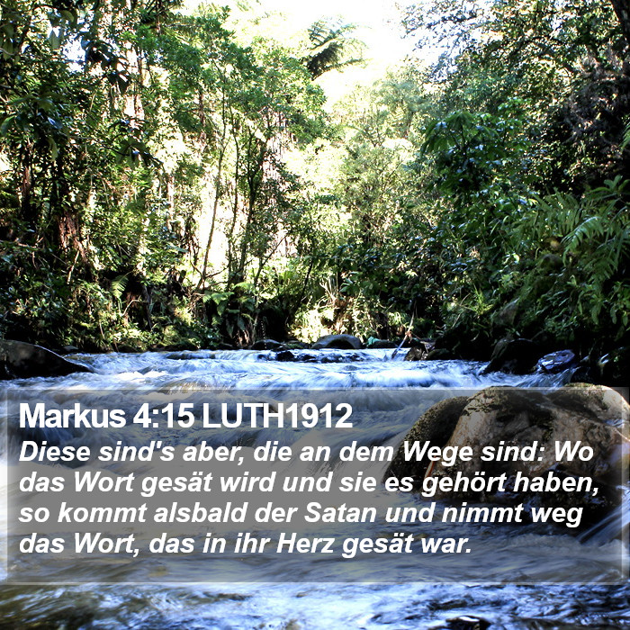 Markus 4:15 LUTH1912 Bible Study