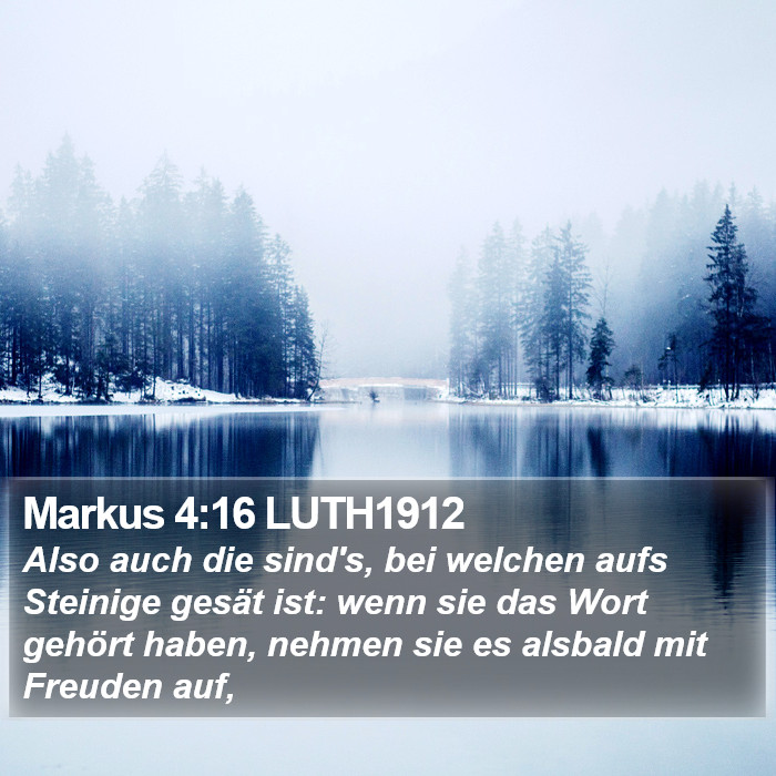 Markus 4:16 LUTH1912 Bible Study