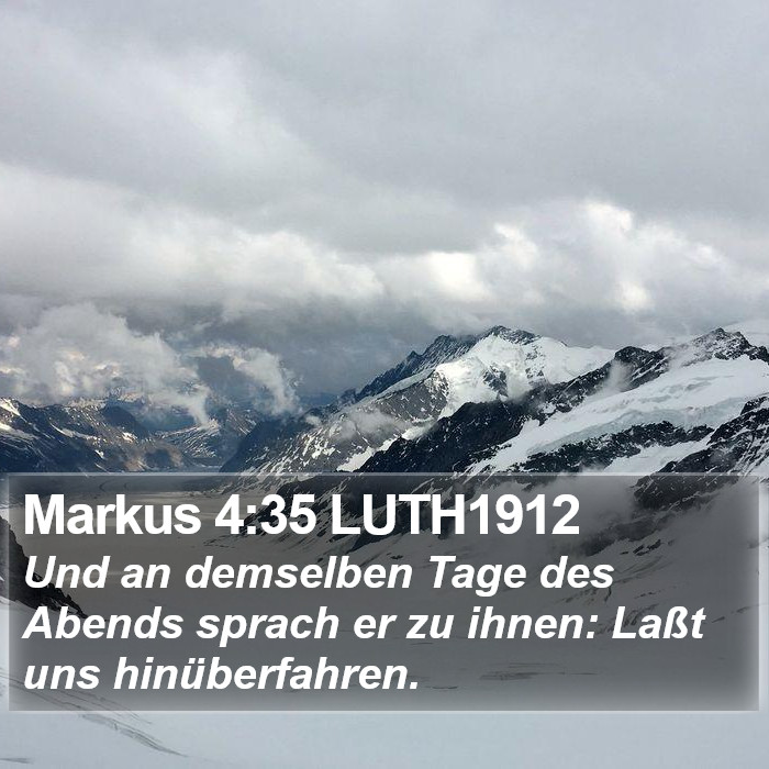 Markus 4:35 LUTH1912 Bible Study