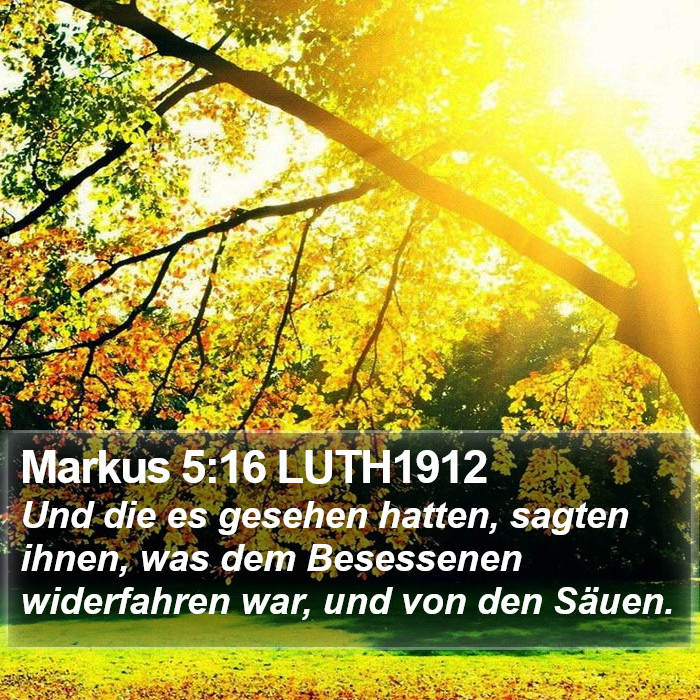 Markus 5:16 LUTH1912 Bible Study