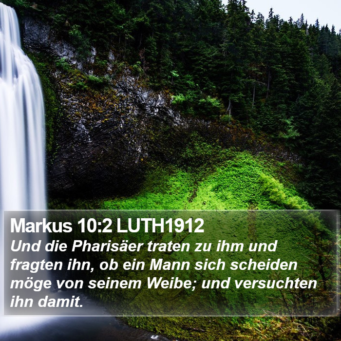 Markus 10:2 LUTH1912 Bible Study