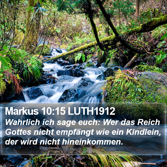 Markus 10:15 LUTH1912 Bible Study