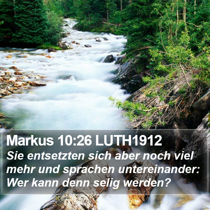 Markus 10:26 LUTH1912 Bible Study