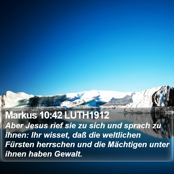 Markus 10:42 LUTH1912 Bible Study