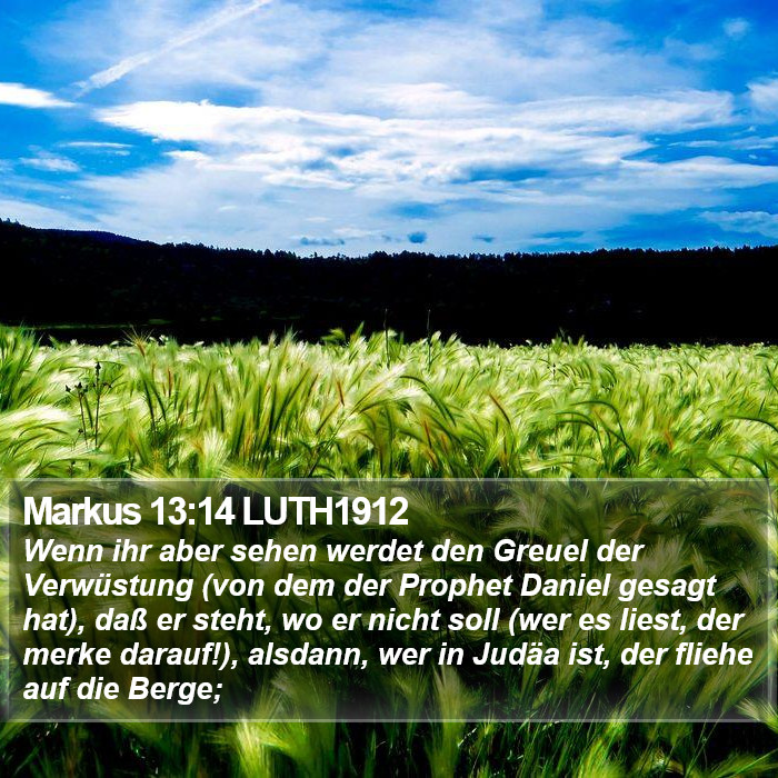 Markus 13:14 LUTH1912 Bible Study