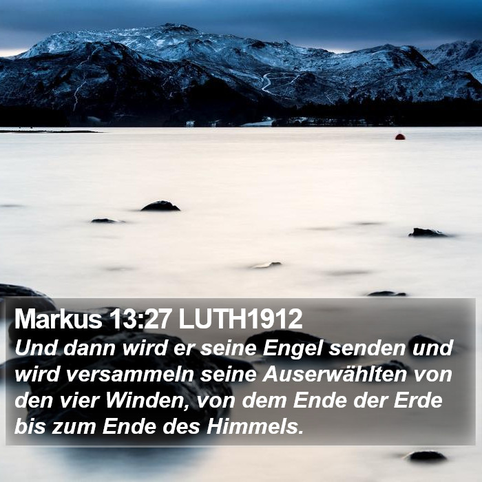 Markus 13:27 LUTH1912 Bible Study