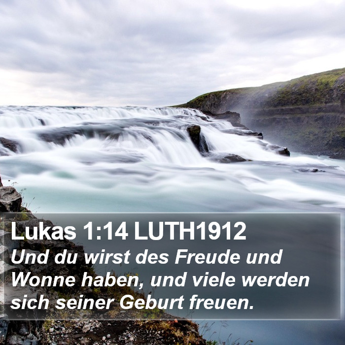 Lukas 1:14 LUTH1912 Bible Study