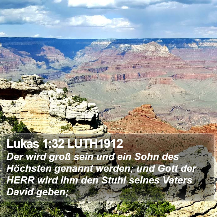 Lukas 1:32 LUTH1912 Bible Study