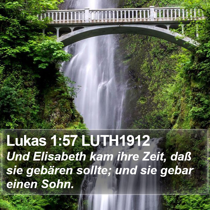 Lukas 1:57 LUTH1912 Bible Study