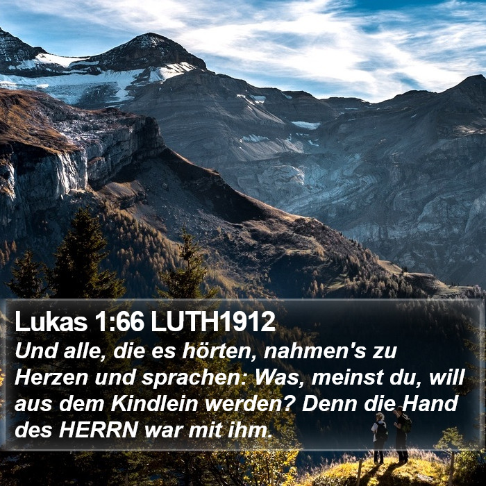 Lukas 1:66 LUTH1912 Bible Study