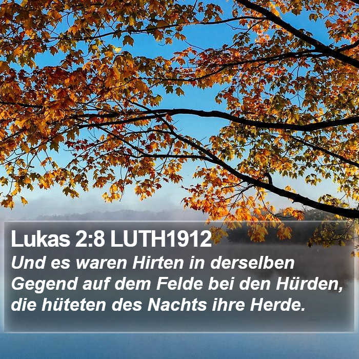 Lukas 2:8 LUTH1912 Bible Study