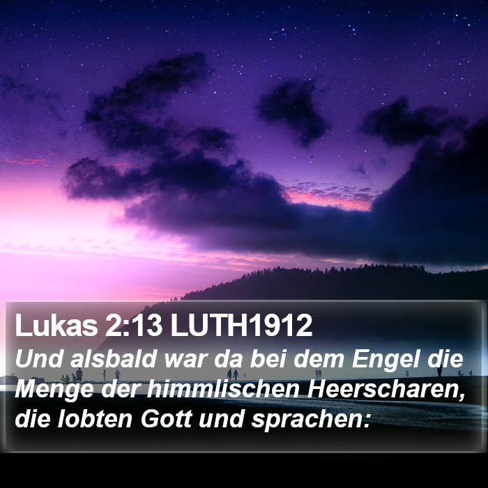 Lukas 2:13 LUTH1912 Bible Study