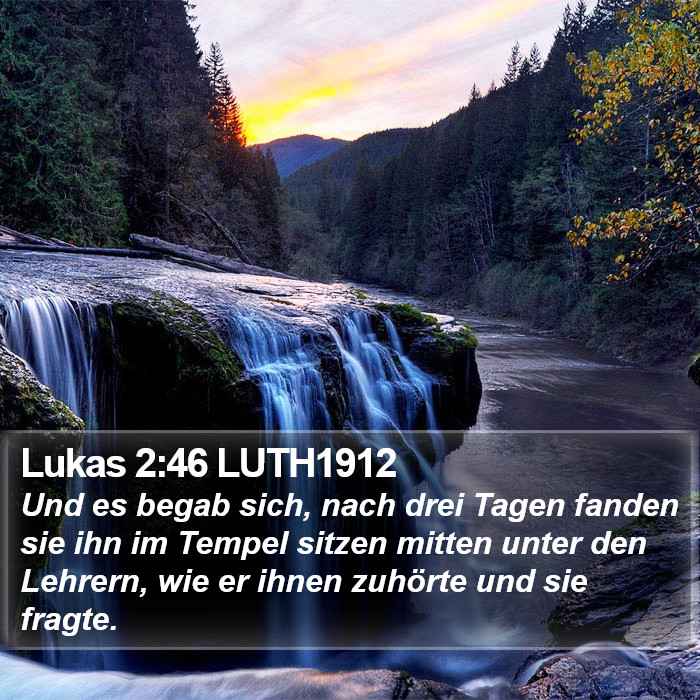 Lukas 2:46 LUTH1912 Bible Study