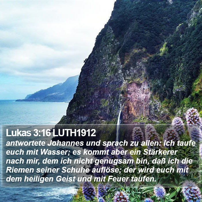 Lukas 3:16 LUTH1912 Bible Study