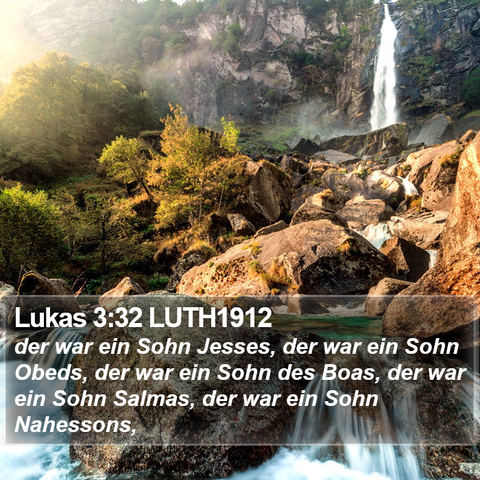 Lukas 3:32 LUTH1912 Bible Study