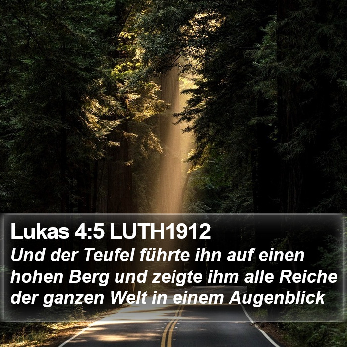 Lukas 4:5 LUTH1912 Bible Study