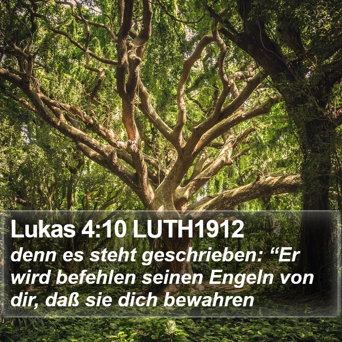 Lukas 4:10 LUTH1912 Bible Study