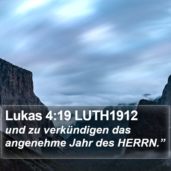 Lukas 4:19 LUTH1912 Bible Study
