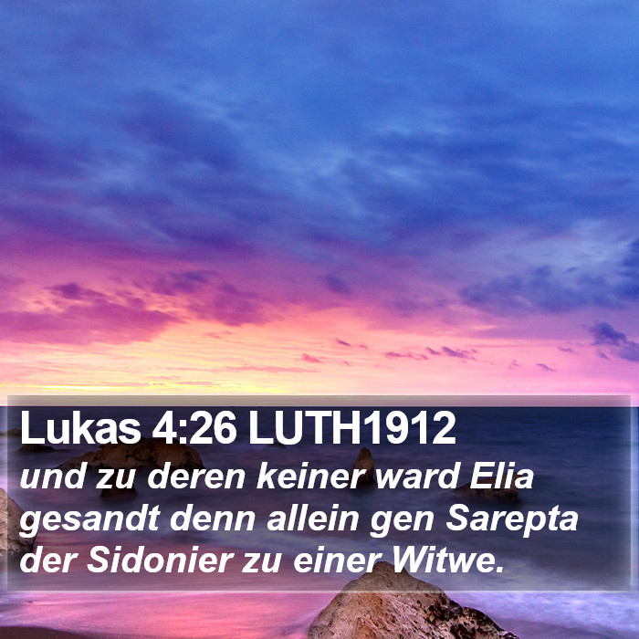 Lukas 4:26 LUTH1912 Bible Study
