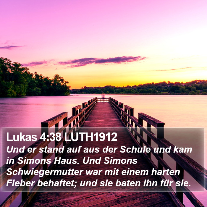 Lukas 4:38 LUTH1912 Bible Study