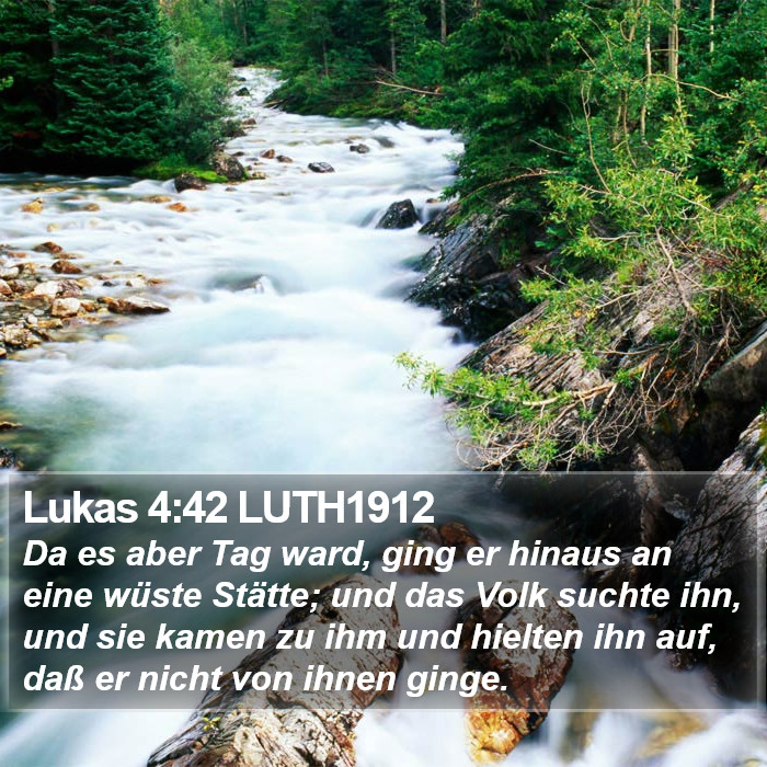 Lukas 4:42 LUTH1912 Bible Study