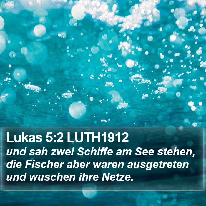 Lukas 5:2 LUTH1912 Bible Study