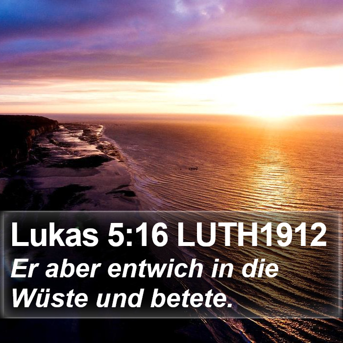 Lukas 5:16 LUTH1912 Bible Study