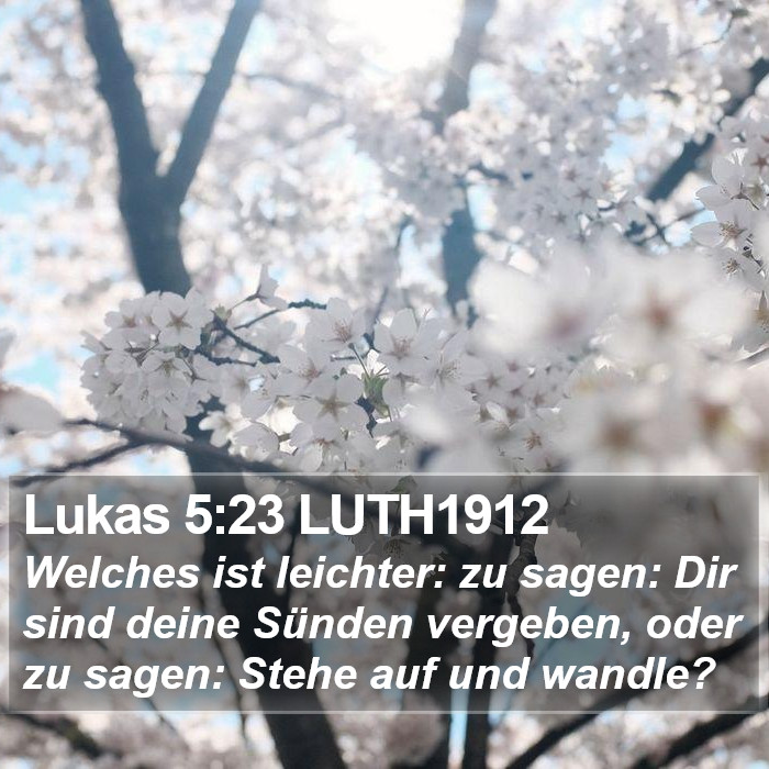 Lukas 5:23 LUTH1912 Bible Study