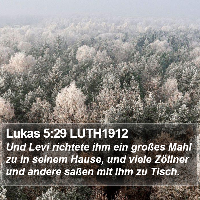 Lukas 5:29 LUTH1912 Bible Study
