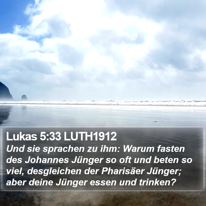 Lukas 5:33 LUTH1912 Bible Study