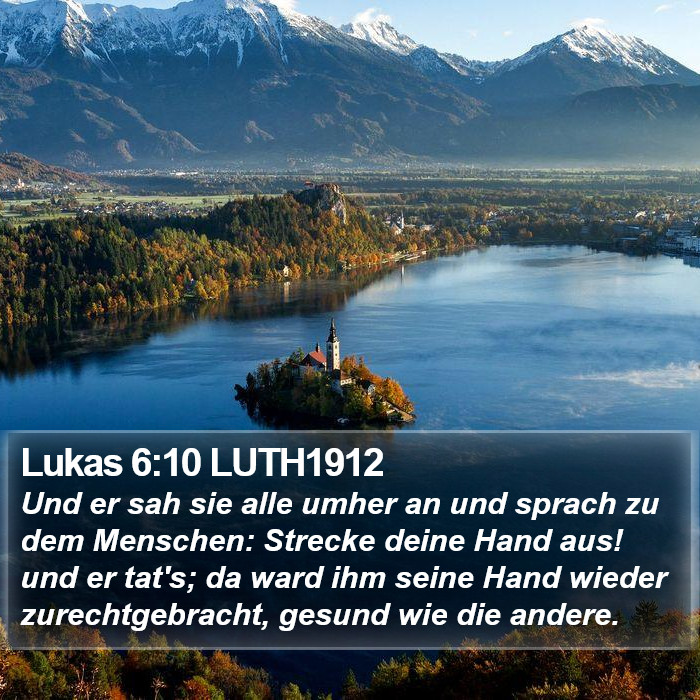 Lukas 6:10 LUTH1912 Bible Study