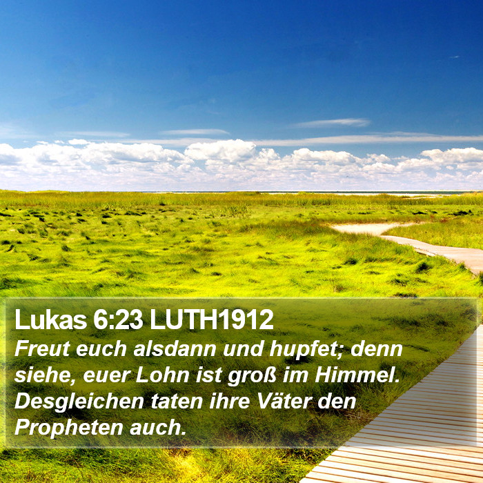 Lukas 6:23 LUTH1912 Bible Study