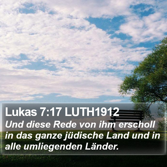 Lukas 7:17 LUTH1912 Bible Study