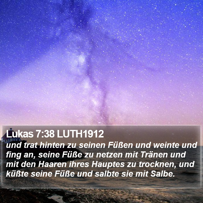 Lukas 7:38 LUTH1912 Bible Study