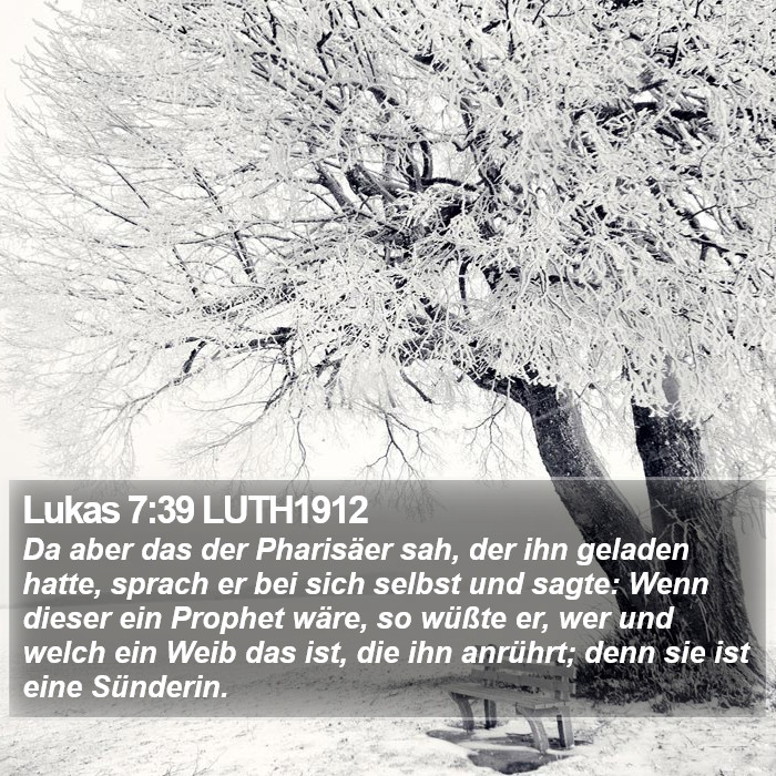 Lukas 7:39 LUTH1912 Bible Study
