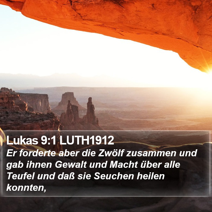 Lukas 9:1 LUTH1912 Bible Study