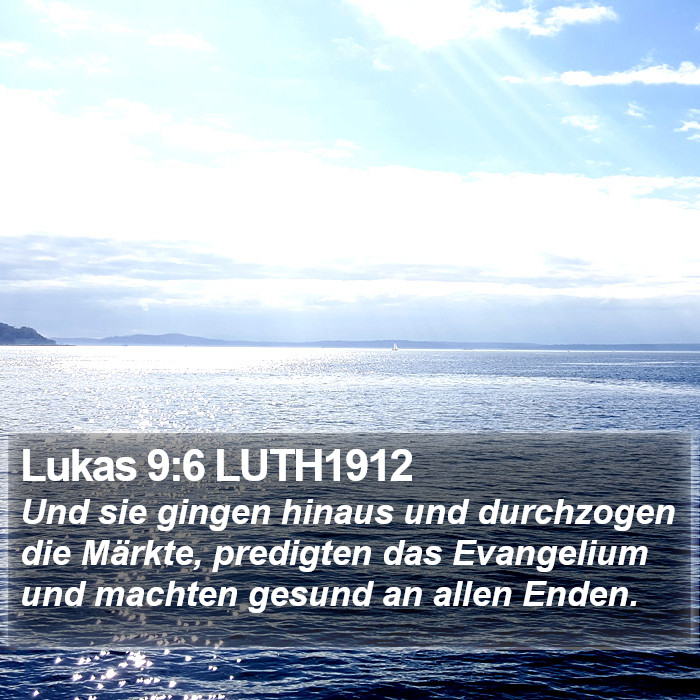 Lukas 9:6 LUTH1912 Bible Study