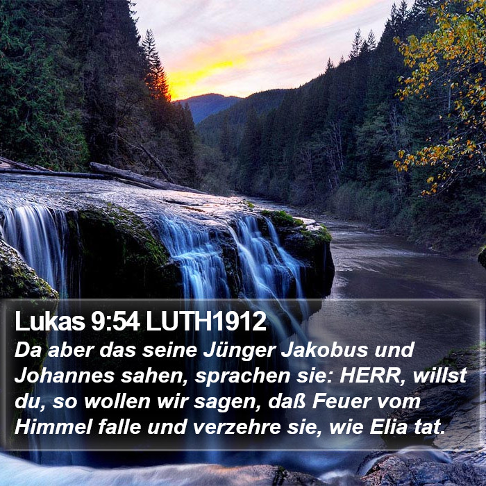 Lukas 9:54 LUTH1912 Bible Study