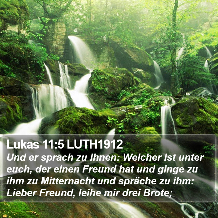 Lukas 11:5 LUTH1912 Bible Study