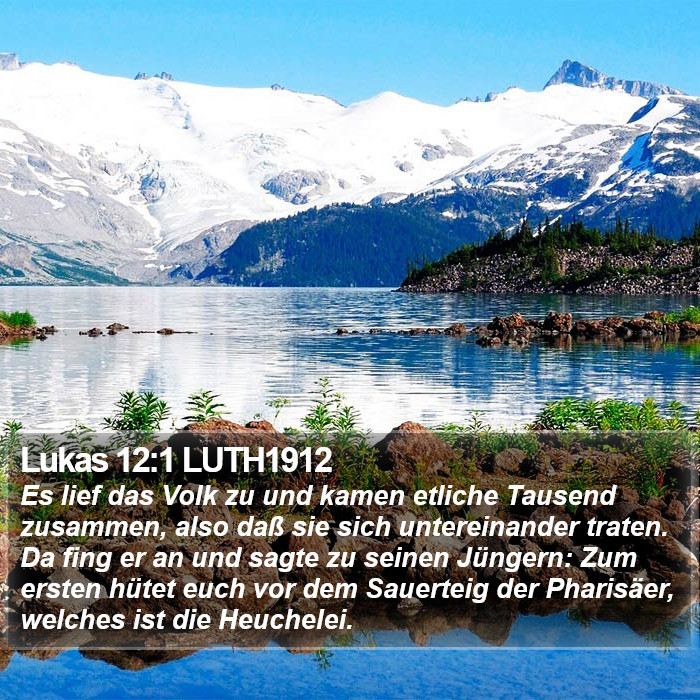 Lukas 12:1 LUTH1912 Bible Study
