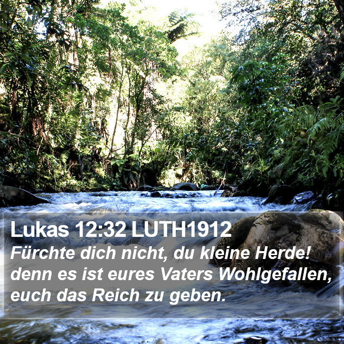 Lukas 12:32 LUTH1912 Bible Study