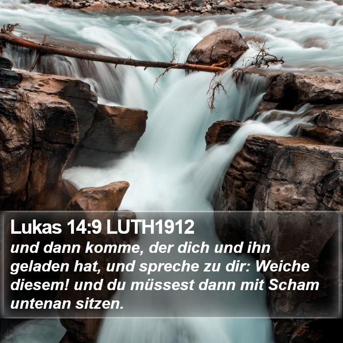 Lukas 14:9 LUTH1912 Bible Study